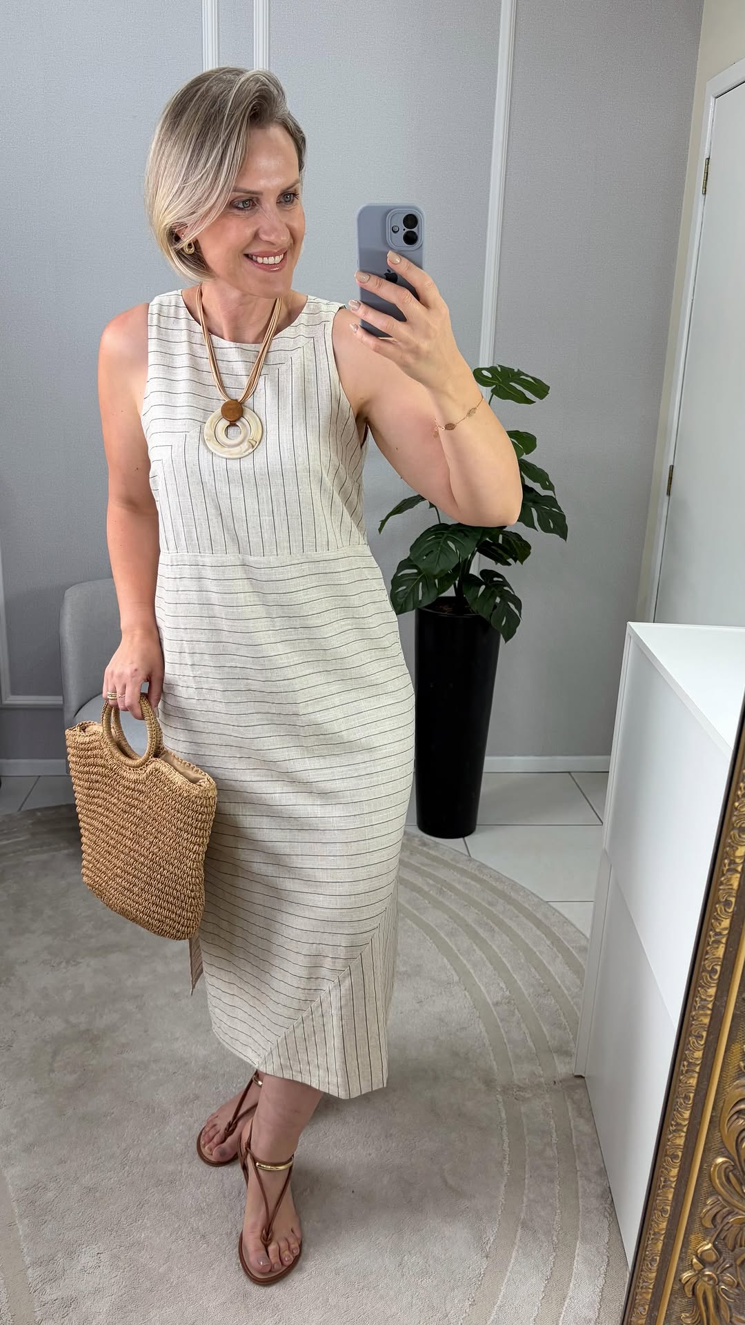 Vestido Alfaiataria Ísis | 100% Linho